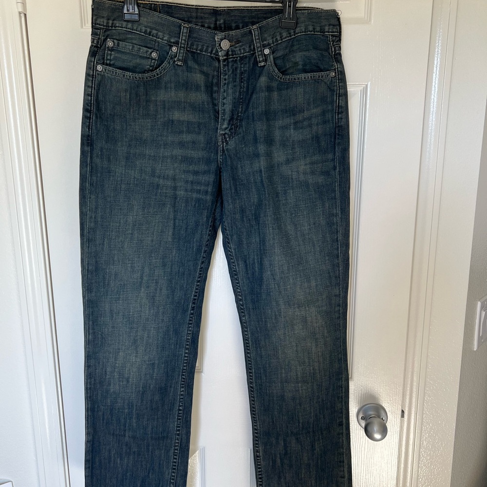 Levi's Blue Clay washed look Straight Jeans